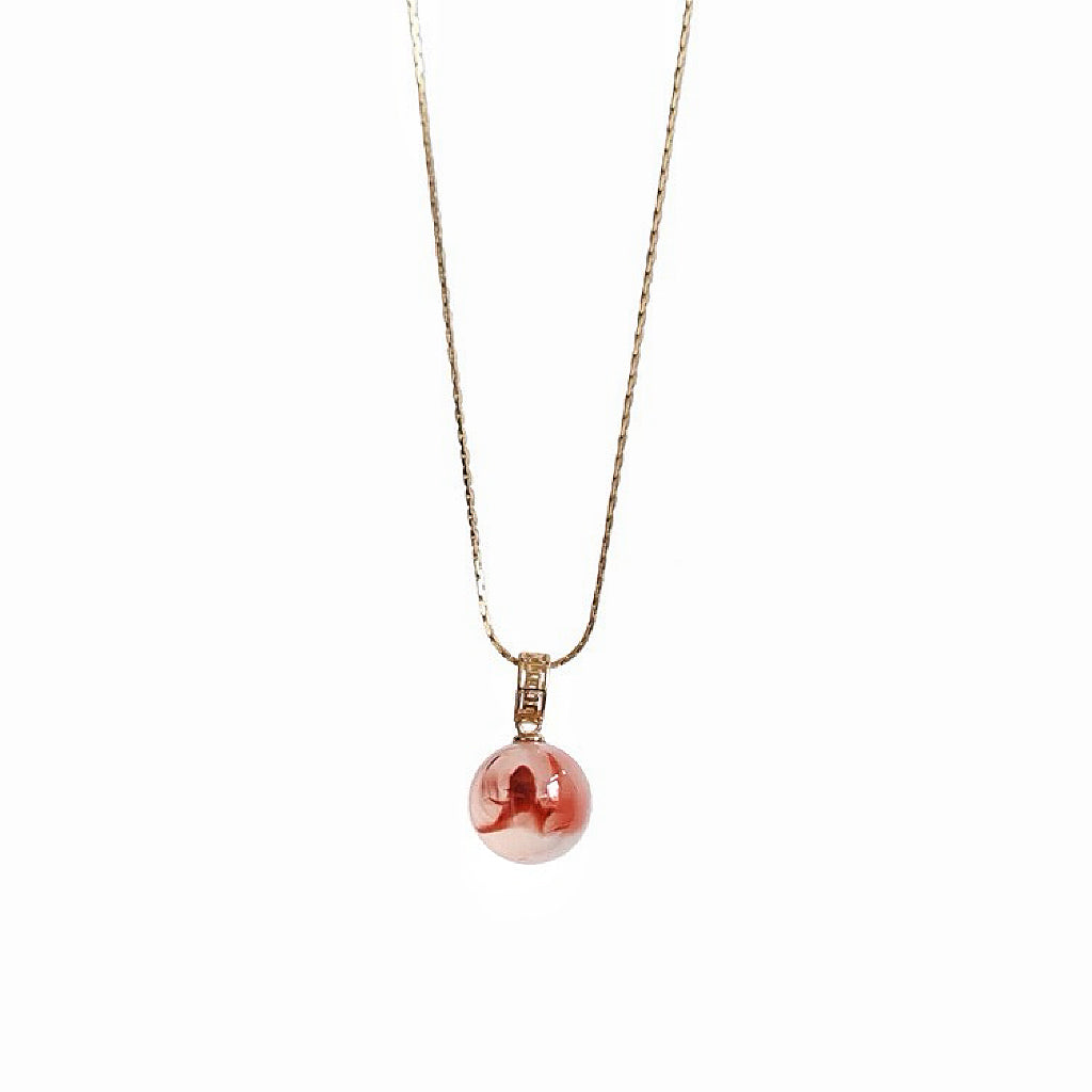 Flame Ring: Energy and Protection South Red Agate Necklace